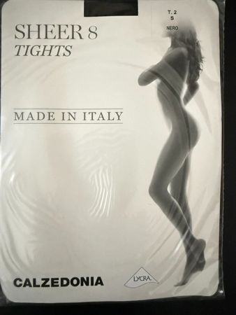 Calzedonia «Sheer 8» Tights – Grösse T.2 S (Nero)